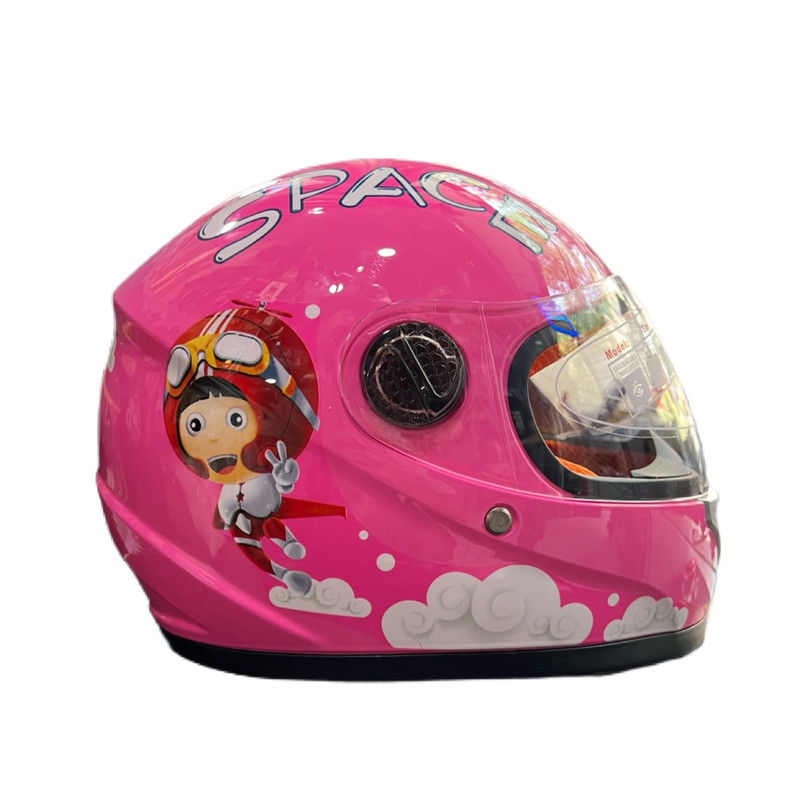کلاه کاسکت بچه‌گانه مدل Ma2 Space pink